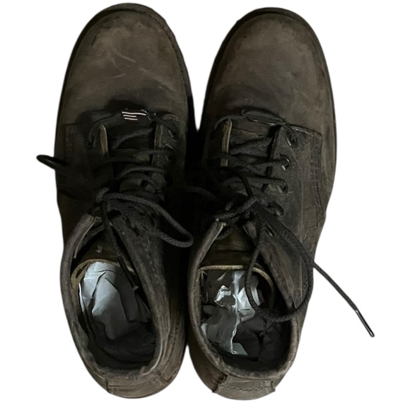 Men’s Vintage Chippewa Brown Leather Lace Up Steel Toe Work Boots Size 6.5 - Picture 5 of 6